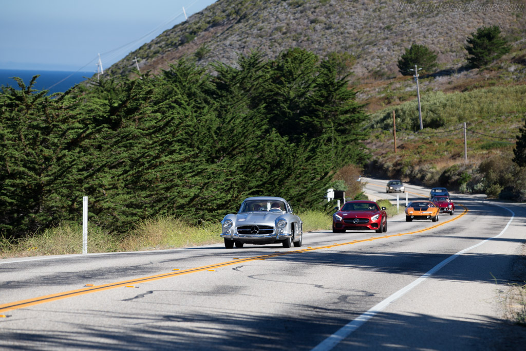 Mercedes-Benz 300 SL Gullwing Coupe  - Entrant: Daimler AG - Driver: Jochen Mass - 2015 Pebble Beach Concours d'Elegance