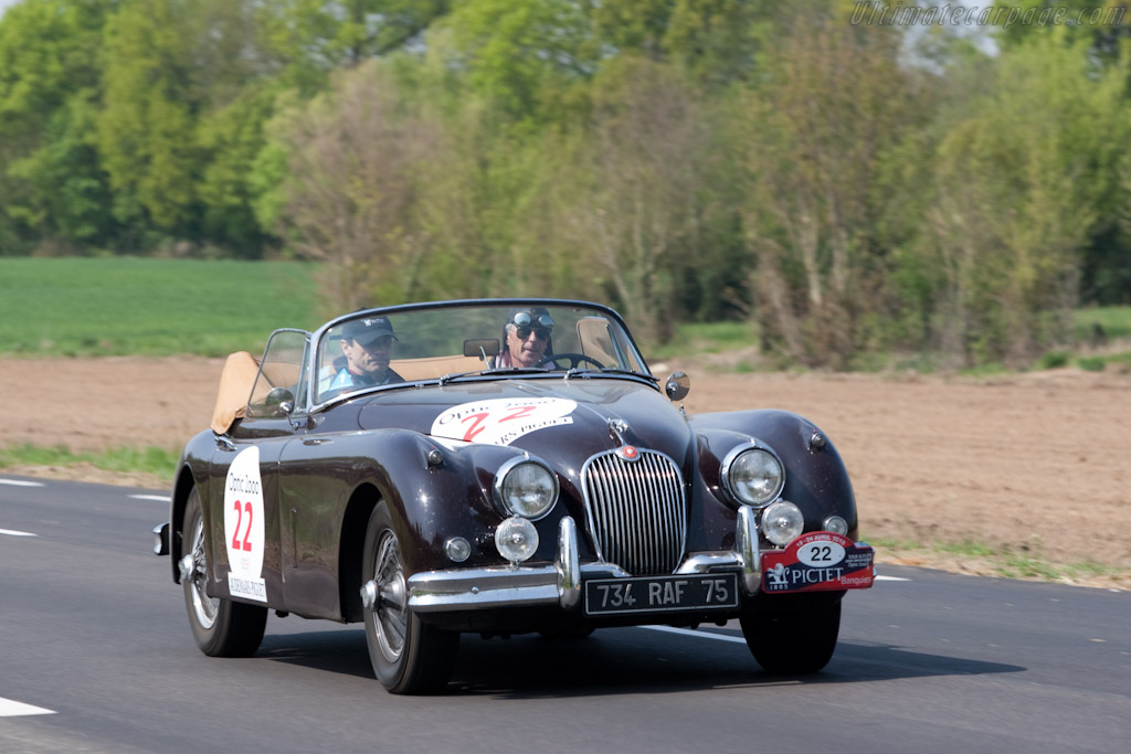Jaguar XK150   - 2010 Tour Auto