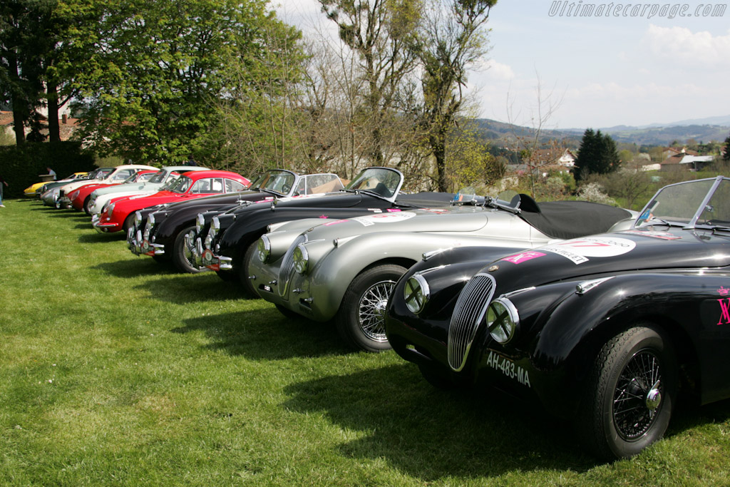 Lunch at Chateau de Vollore   - 2010 Tour Auto