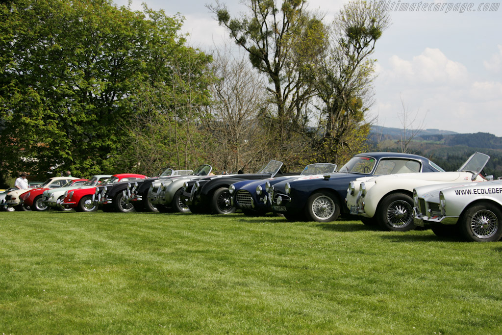 Lunch at Chateau de Vollore   - 2010 Tour Auto