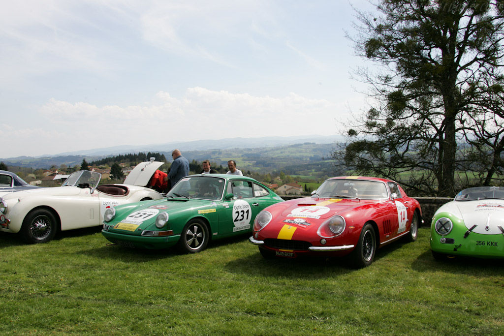 Lunch at Chateau de Vollore   - 2010 Tour Auto