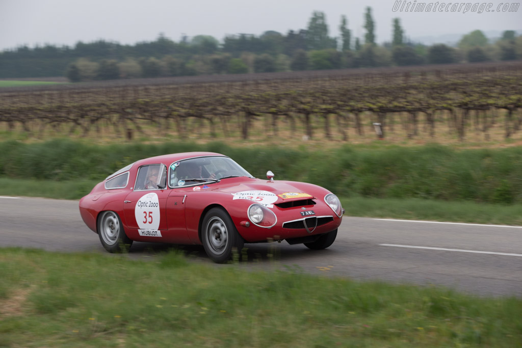 Alfa Romeo TZ - Chassis: AR10511 750080 - Driver: John Bennett / Susan Bennett - 2014 Tour Auto