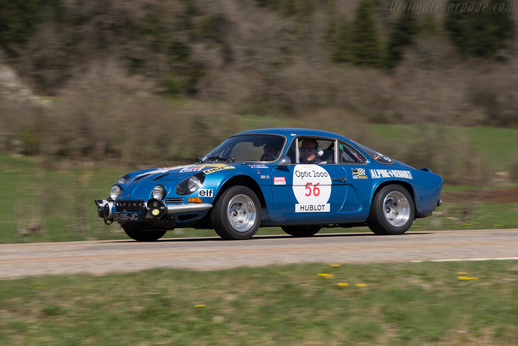 Alpine A110 1600 S - Chassis: 17134 - Driver: Georges Henri Meylan / Julien Stervinou - 2014 Tour Auto