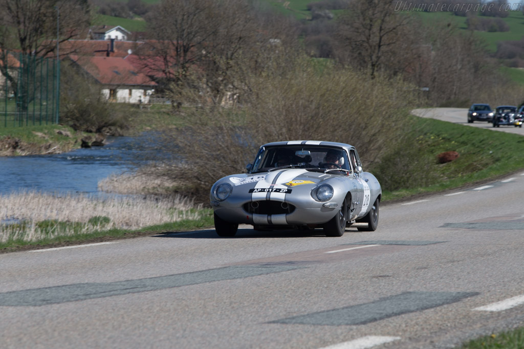 Jaguar E-Type Coupe - Chassis: 860343 - Driver: Ludovic Le Boeuf / Delphine Le Boeuf - 2014 Tour Auto
