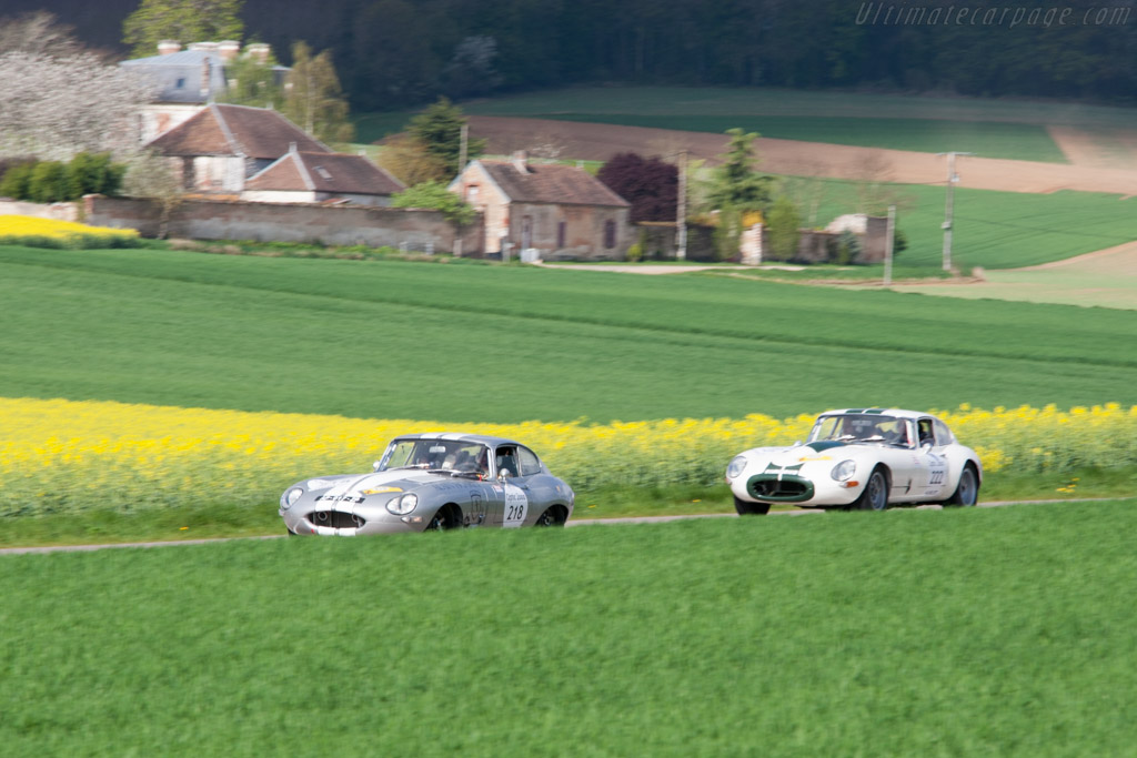 Jaguar E-Type Coupe - Chassis: 860343 - Driver: Ludovic Le Boeuf / Delphine Le Boeuf - 2014 Tour Auto