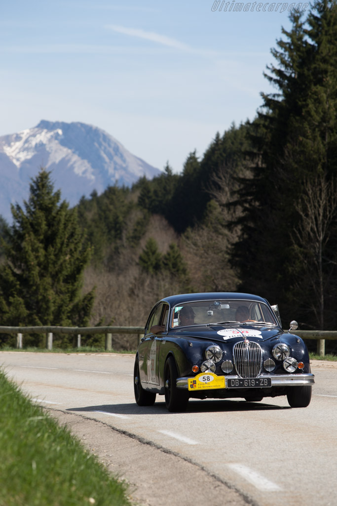 Jaguar Mk II - Chassis: 222552 - Driver: Jean Pierre Cave / Jean Pierre Soubirac - 2014 Tour Auto