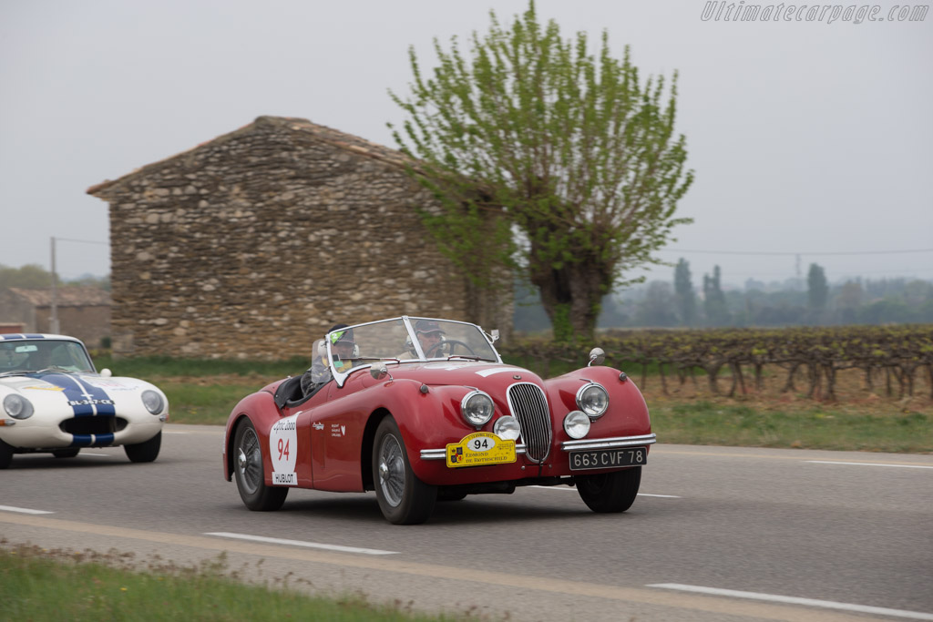 Jaguar XK120 - Chassis: 673624 - Driver: Pascal Papazyan / Francois Vivielle - 2014 Tour Auto