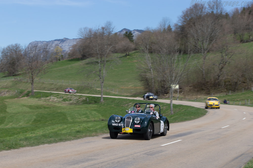 Jaguar XK120 - Chassis: 661044 - Driver: Peter Terrell / Michael Holland - 2014 Tour Auto