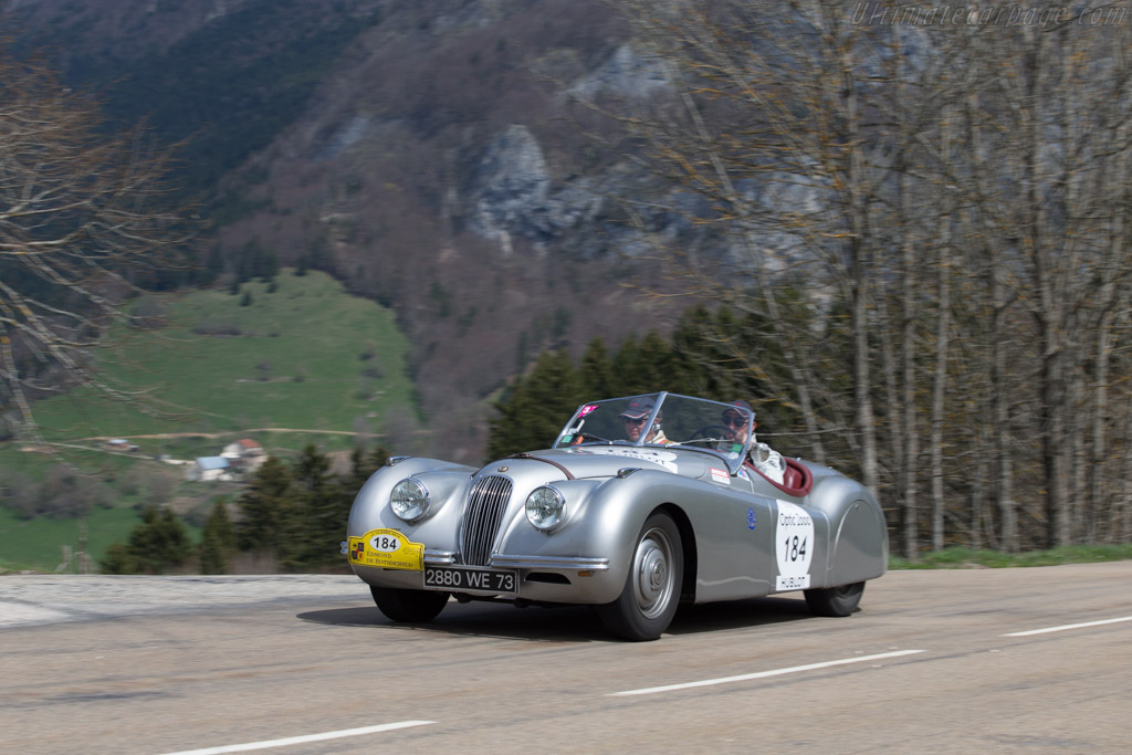 Jaguar XK120 - Chassis: 670390 - Driver: Didier Benaroya / Thomas Benaroya - 2014 Tour Auto