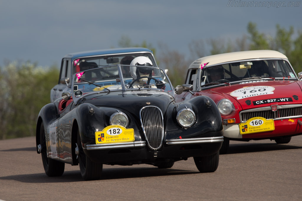 Jaguar XK120 - Chassis: 673392 - Driver: Christophe Germain / Jacques Antoine Ormond - 2014 Tour Auto