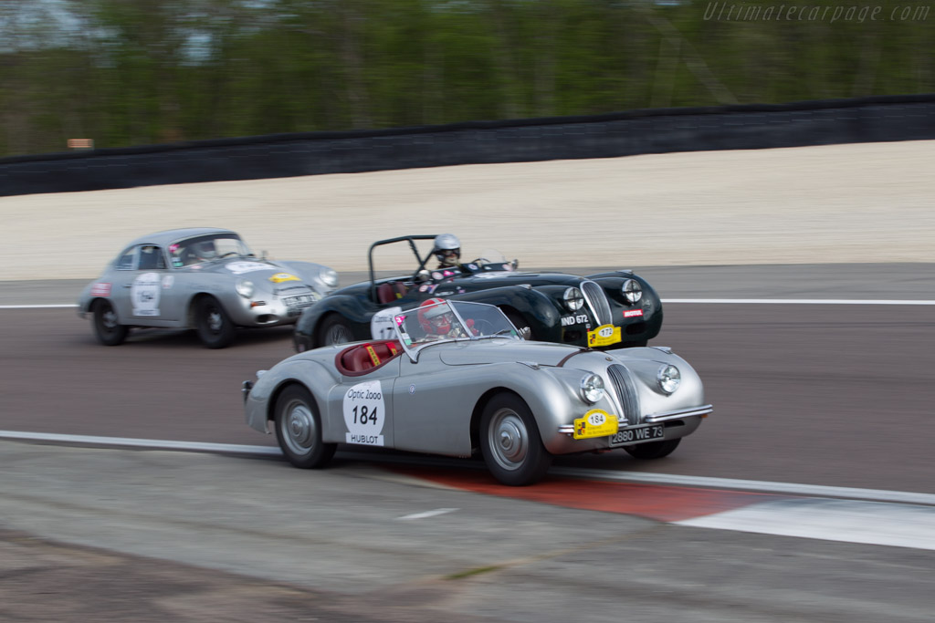 Jaguar XK120 - Chassis: 670390 - Driver: Didier Benaroya / Thomas Benaroya - 2014 Tour Auto
