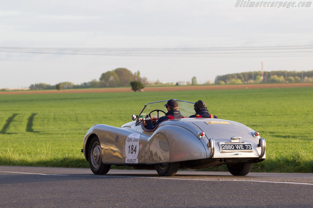 Jaguar XK120 - Chassis: 670390 - Driver: Didier Benaroya / Thomas Benaroya - 2014 Tour Auto