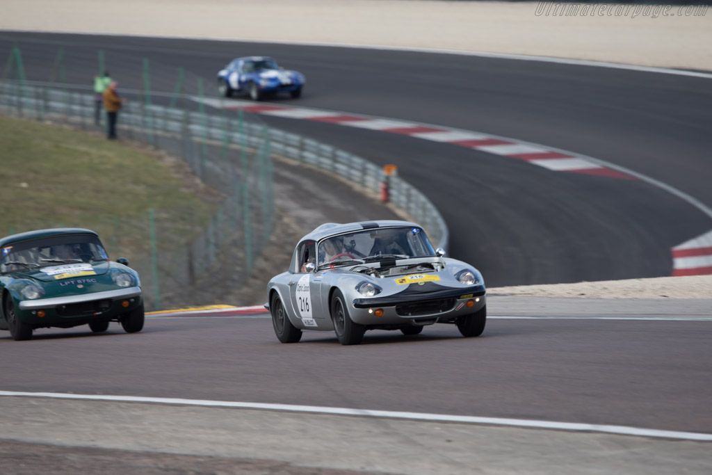 Lotus Elan - Chassis: 26-4708 - Driver: Damien Kohler / Sylvie Laboisne - 2014 Tour Auto