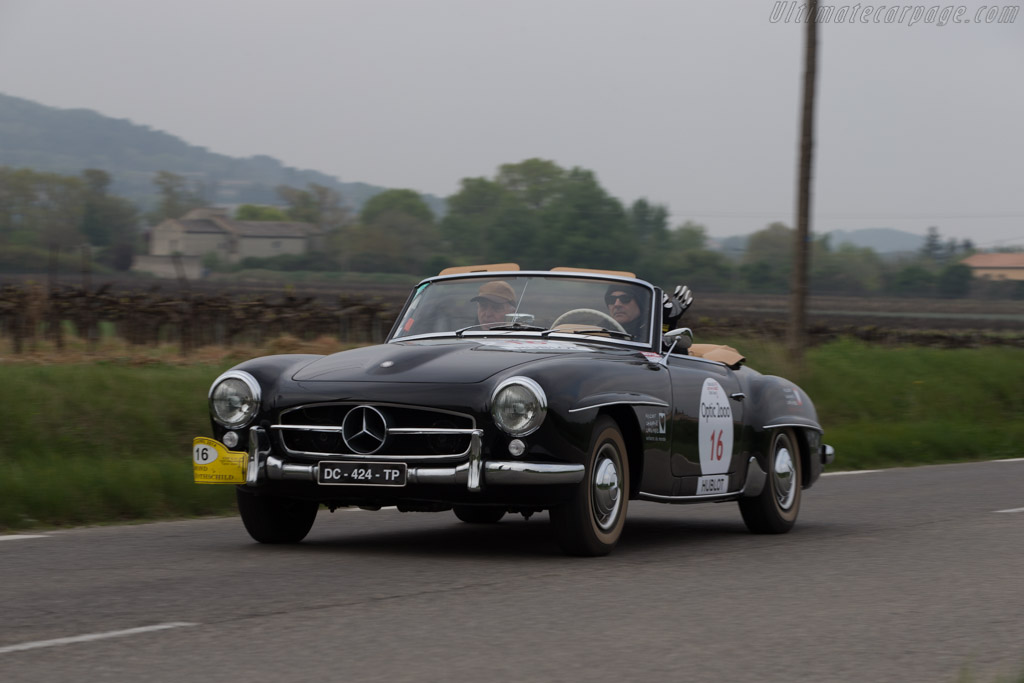 Mercedes-Benz 190 SL - Chassis: 121.042.1000374 - Driver: Jerome Stevens / Norbert Gautrin - 2014 Tour Auto