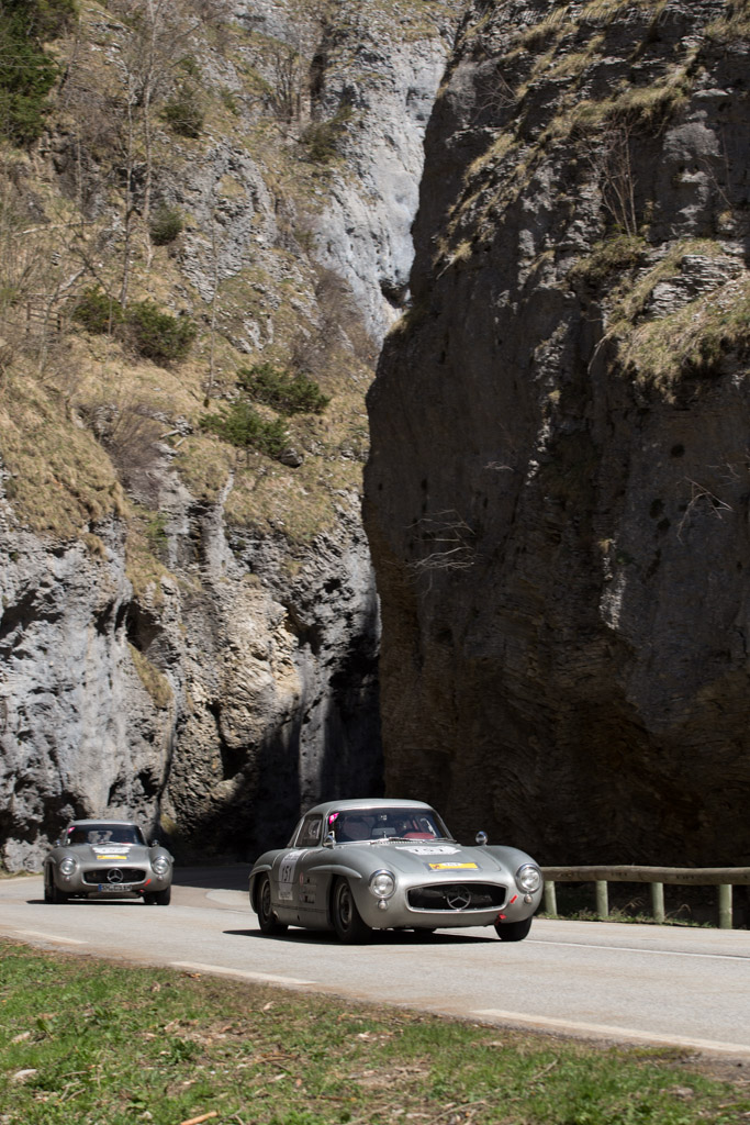 Mercedes-Benz 300 SL - Chassis: 198.040.5500433 - Driver: Erich Oelschlagel / Georg Oelschlagel - 2014 Tour Auto