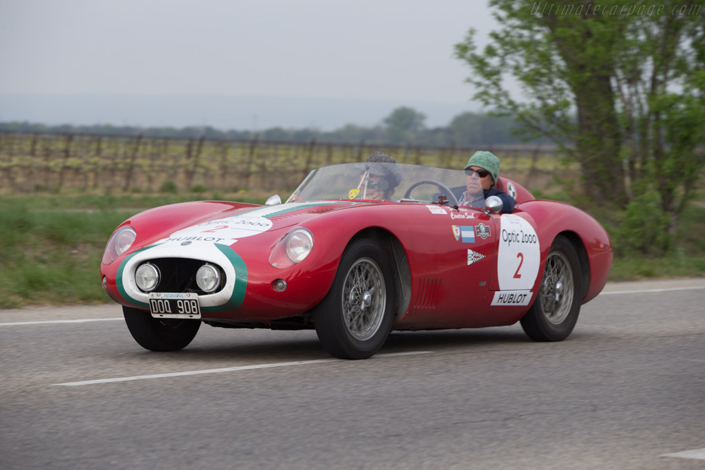 OSCA 372 FS - Chassis: 1189 FS - Driver: Tomas Hinrichsen / Oscar Lefebvre - 2014 Tour Auto