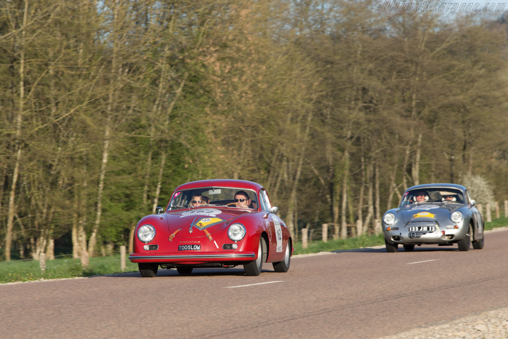 Porsche 356 - Chassis: 51858 - Driver: Frederic Puren / Caroline Bertrand - 2014 Tour Auto