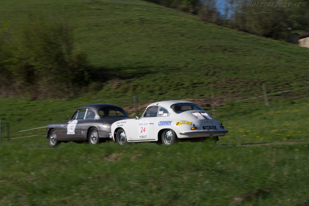 Porsche 356 SC - Chassis: 129628 - Driver: Jean-Hugues Plantavin / Olivier Rouge - 2014 Tour Auto