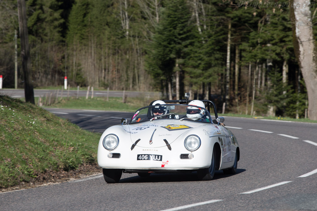 Porsche 356A 1500 GT Carrera Speedster - Chassis: 80736 - Driver: Vincent Tourneur / Laure Fiat - 2014 Tour Auto