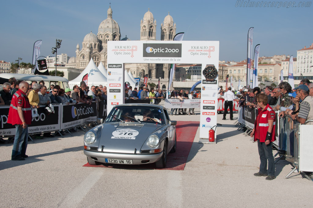 Porsche 911  - Driver: Damien Kohler / Sylvie Laboisne - 2014 Tour Auto