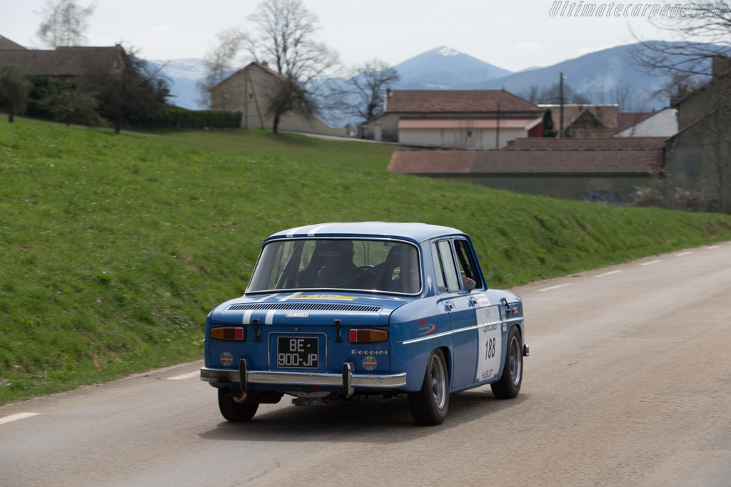 Renault 8 Gordini  - Driver: Gerard Salat / Jean-Pierre Biggi - 2014 Tour Auto