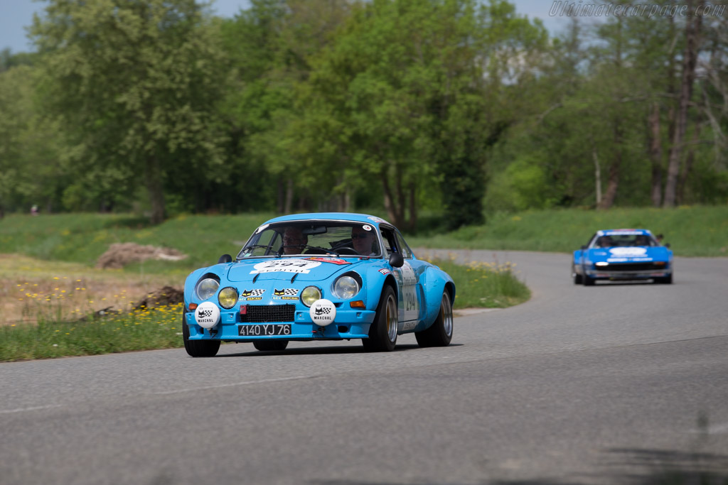 Alpine A110 1800 Group IV - Chassis: 18291 - Driver: Christian Chambord / Stephane Baschiera - 2015 Tour Auto