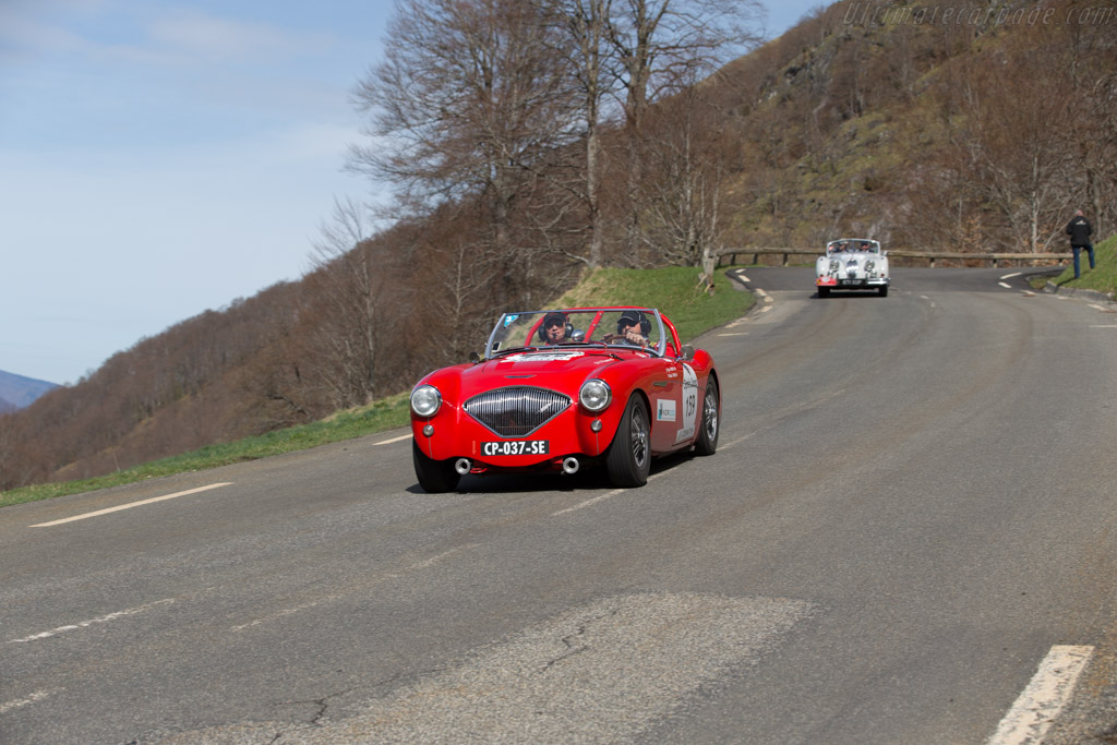 Austin Healey 100/4 - Chassis: BN1L/149635 - Driver: Stefano Friscia / Nathalia Friscia - 2015 Tour Auto