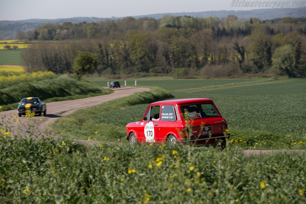 Autobianchi A112 Abarth  - Driver: Benoit d'Halluin / Nicolas Cheyrouze - 2015 Tour Auto