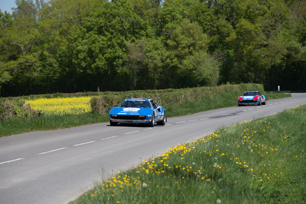 Ferrari 308 GTB Group 4 - Chassis: 31135 - Driver: Francois-Xavier Entremont / Jacques Entremont - 2015 Tour Auto