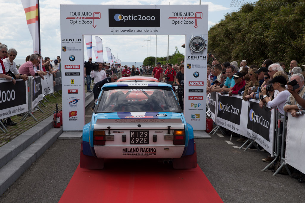 Fiat 131 Abarth  - Driver: Michel Chabran / Eric Mallen - 2015 Tour Auto