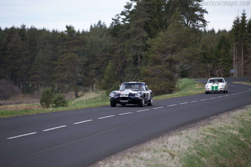 Jaguar E-Type 3.8 - Chassis: 861371 - Driver: Serge Cozzilino / Pascale Cozzolino Legay - 2015 Tour Auto