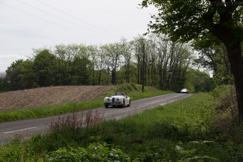 Jaguar XK120 - Chassis: 671042 - Driver: Francois Pourcher / Simon Le Bon - 2015 Tour Auto