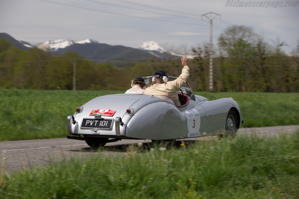 Jaguar XK120 - Chassis: 660892 - Driver: Jonathan Miles / Christine Miles - 2015 Tour Auto