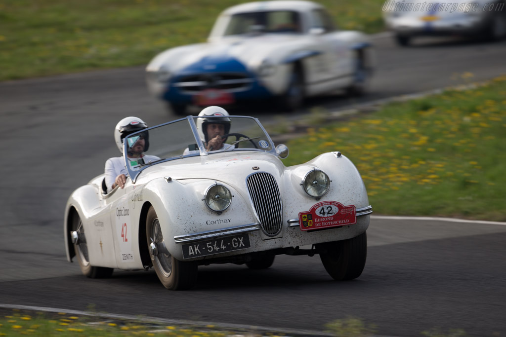 Jaguar XK120 - Chassis: 671042 - Driver: Francois Pourcher / Simon Le Bon - 2015 Tour Auto