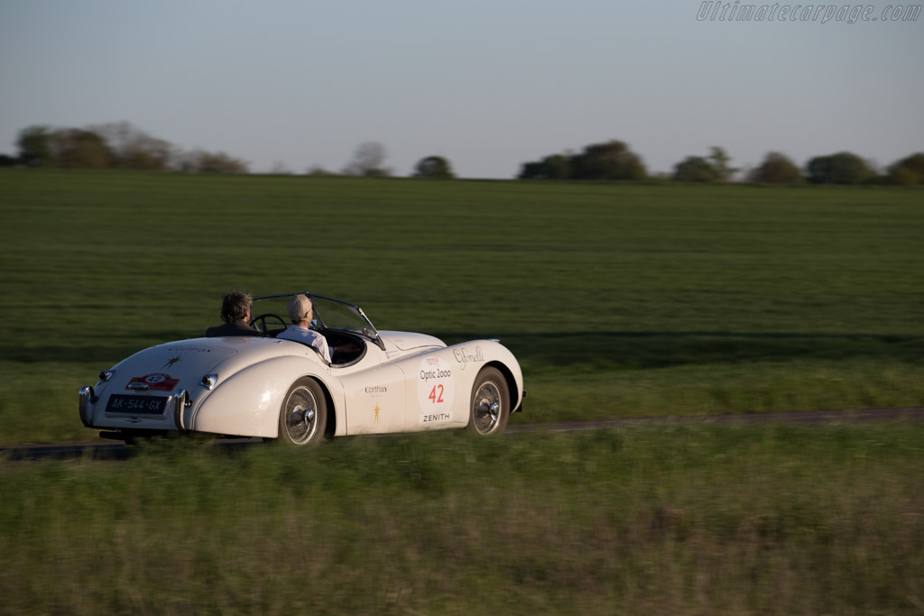 Jaguar XK120 - Chassis: 671042 - Driver: Francois Pourcher / Simon Le Bon - 2015 Tour Auto