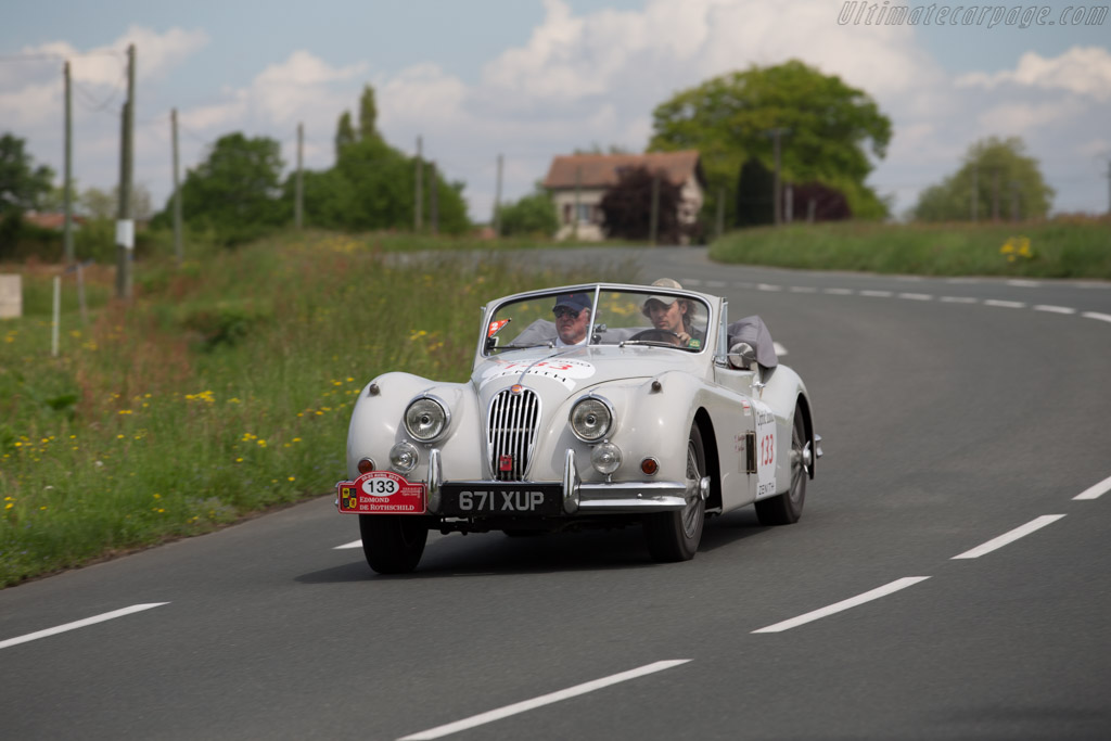 Jaguar XK140  - Driver: Martin Gruss / Joshua Gruss - 2015 Tour Auto