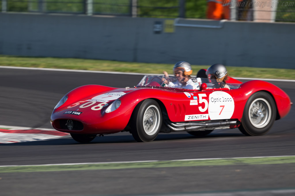 Maserati 200SI - Chassis: 2419 - Driver: Tomas Hinrichsen / Solange Mayo - 2015 Tour Auto