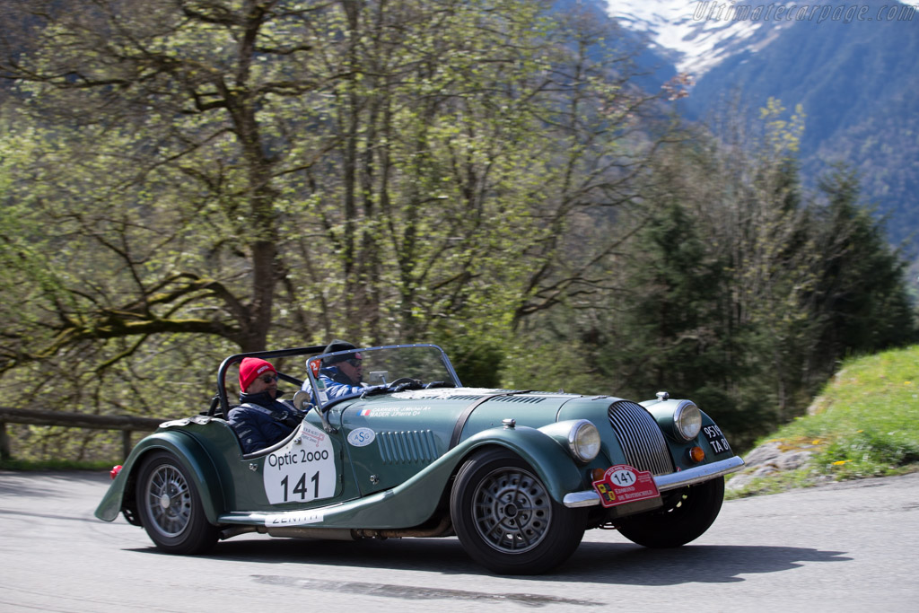 Morgan +8 - Chassis: R7376 - Driver: Jean-Pierre Mader / Jean-Michel Carriere - 2015 Tour Auto