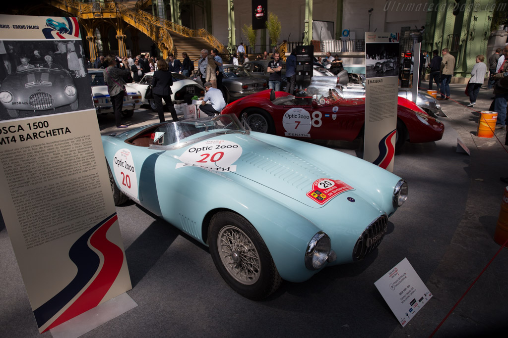 OSCA MT4 1500 - Chassis: 1149 - Driver: Francois Cointreau / Patrice Cousseau - 2015 Tour Auto