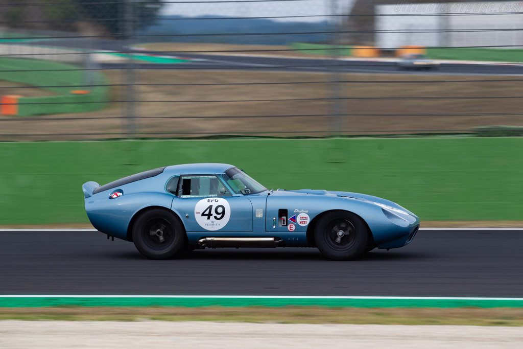 AC Shelby Cobra Daytona Coupe  - Driver: Yvan Mahe - 2021 Vallelunga Classic