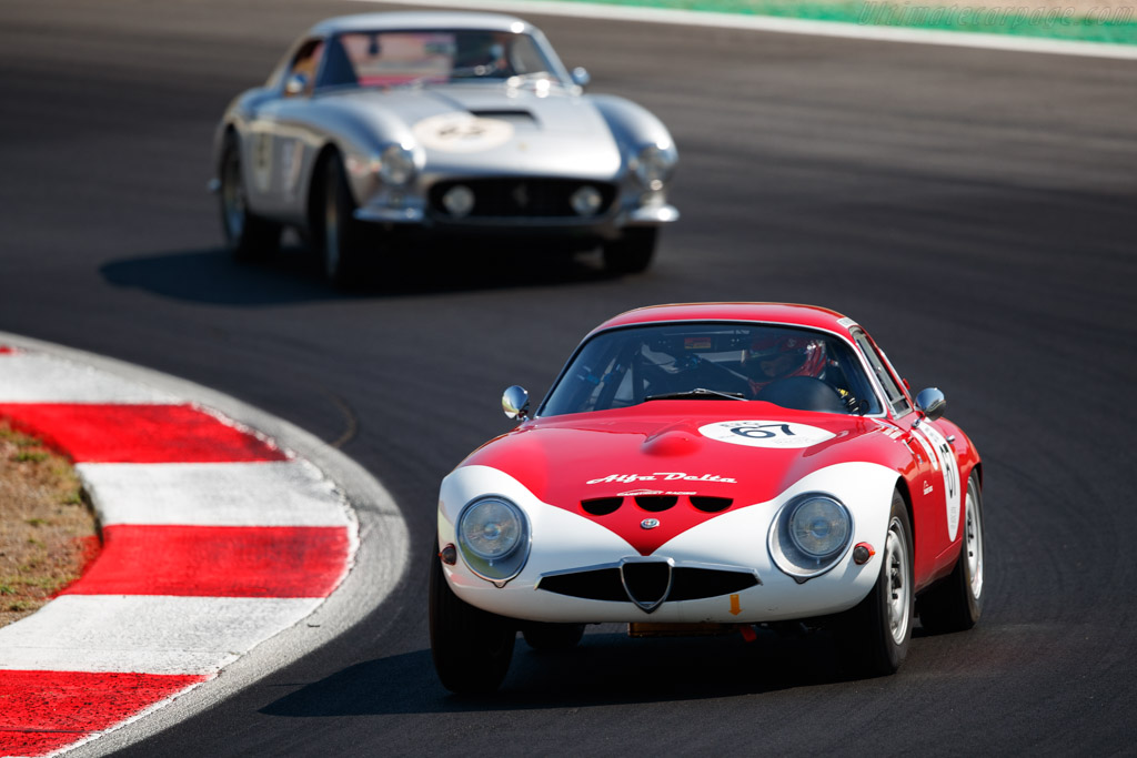 Alfa Romeo Giulia TZ - Chassis: AR10511 750030 - Driver: Jean-Luc Papaux / Jacques Sandoz - 2021 Vallelunga Classic