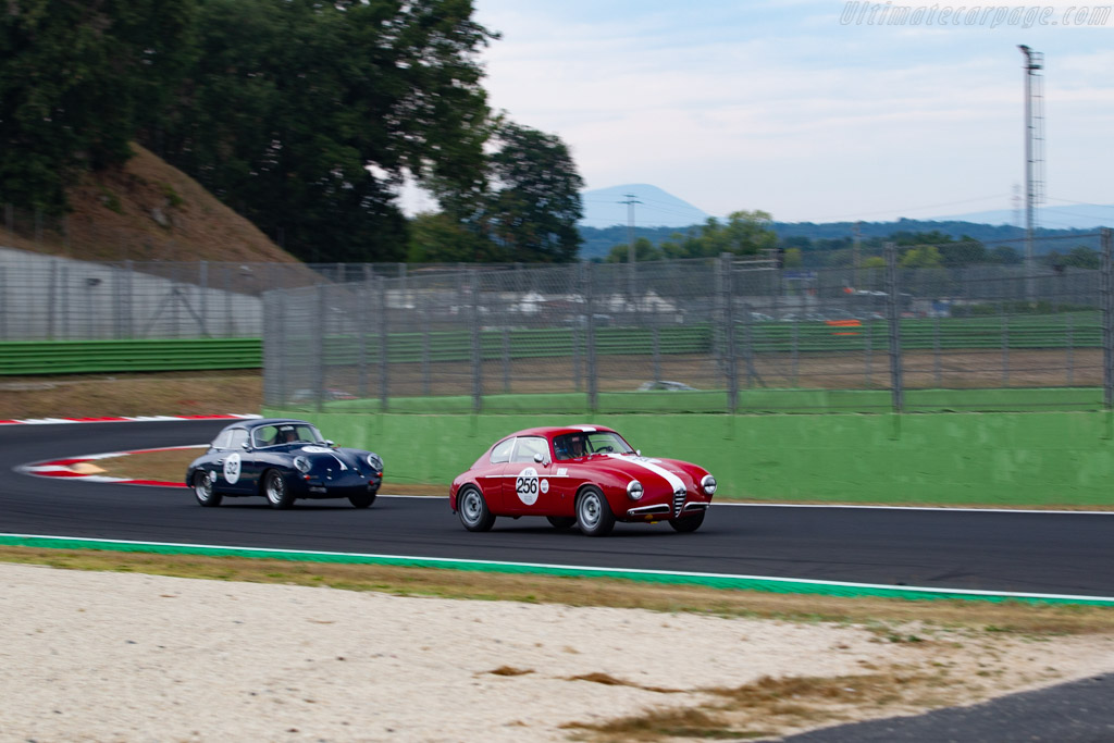 Alfa Romeo Giulietta SVZ - Chassis: AR1493 02488 - Driver: Jean-Luc Papaux / Roberto Restelli - 2021 Vallelunga Classic
