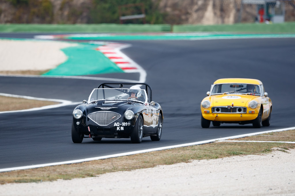 Austin Healey 100/4 - Chassis: BN2L 232701 - Driver: Sébastien Berchon - 2021 Vallelunga Classic