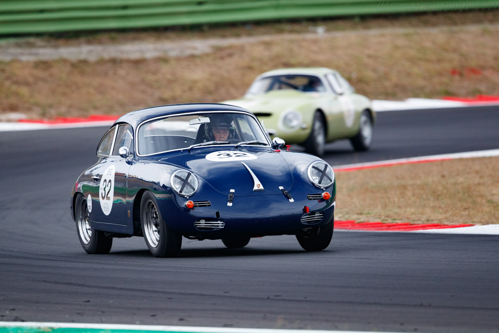 Porsche 356 B 2.0 GS Carrera 2 Coupé - Chassis: 121434 - Driver: Marie-Claude Firmenich / Benjamin Monnay - 2021 Vallelunga Classic