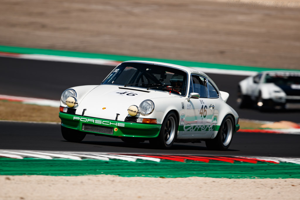 Porsche 911 Carrera RS 2.7 - Chassis: 911 360 1347 - Driver: Alice Bouriez / Stanislas Bouriez - 2021 Vallelunga Classic