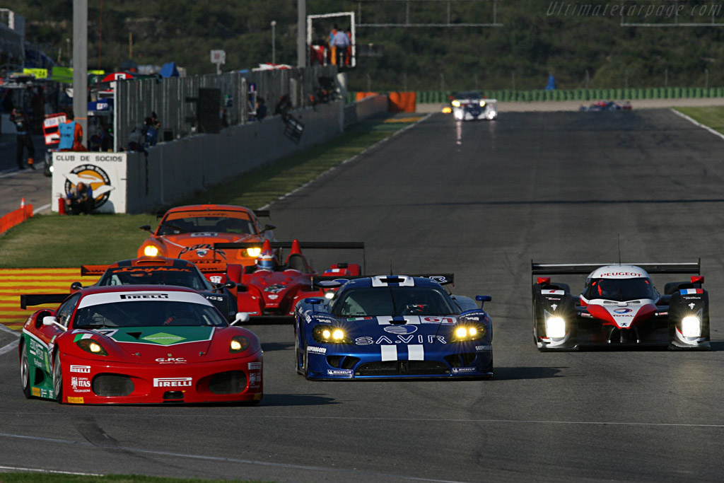 A very full field - Chassis: 2454 - Entrant: GPC Sport - 2007 Le Mans Series Valencia 1000 km