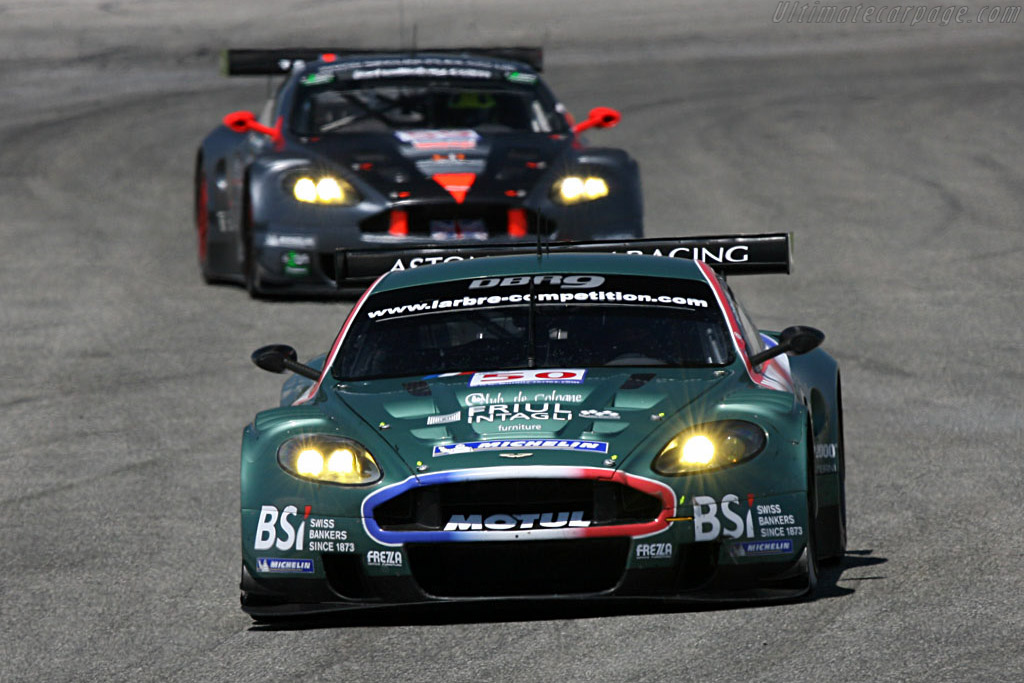 Aston Martin DBR9 - Chassis: DBR9/2 - Entrant: Aston Martin Larbre - 2007 Le Mans Series Valencia 1000 km