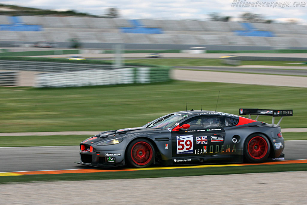 Aston Martin DBR9 - Chassis: DBR9/101 - Entrant: Team Modena - 2007 Le Mans Series Valencia 1000 km
