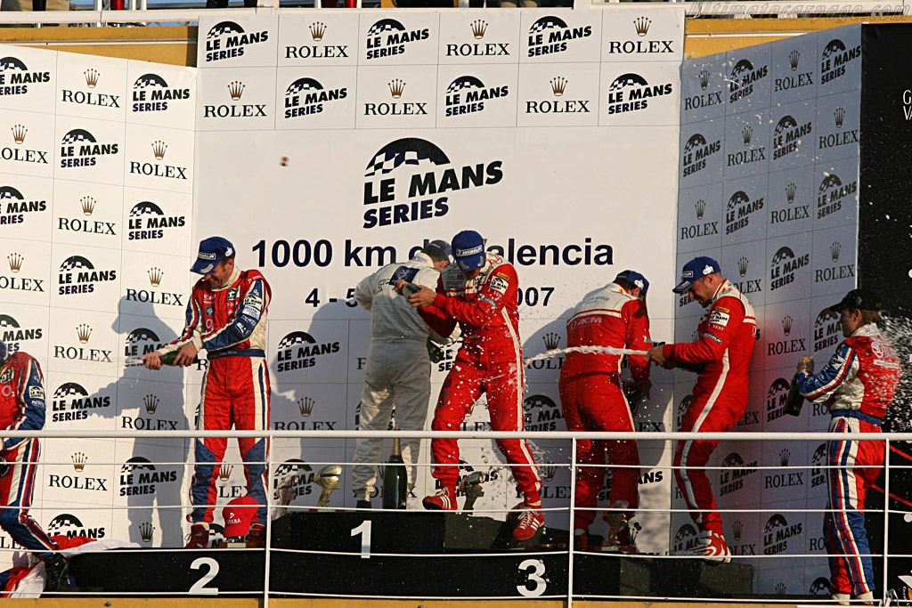 Champagne!   - 2007 Le Mans Series Valencia 1000 km