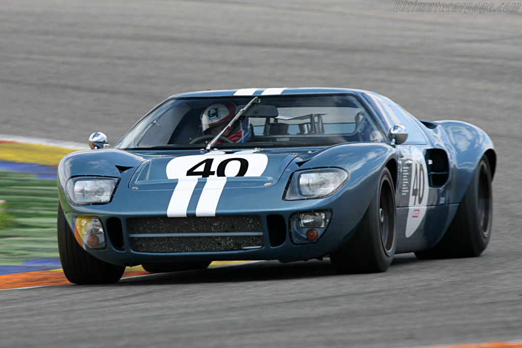 Ford GT40 - Chassis: GT40P/1078 - Driver: Claude Nahum - 2007 Le Mans Series Valencia 1000 km